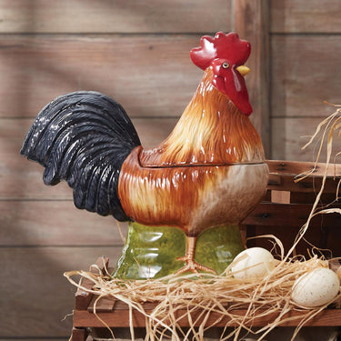 Break Of Day Rooster Cookie Jar - Park Designs - The Fox Decor